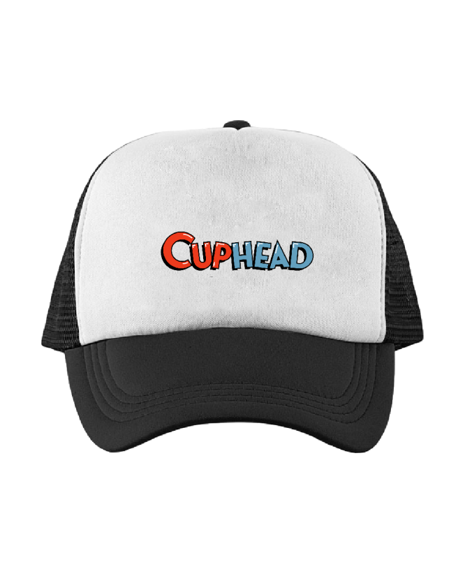 Kepurė Cuphead logo Kepurė Cuphead logo